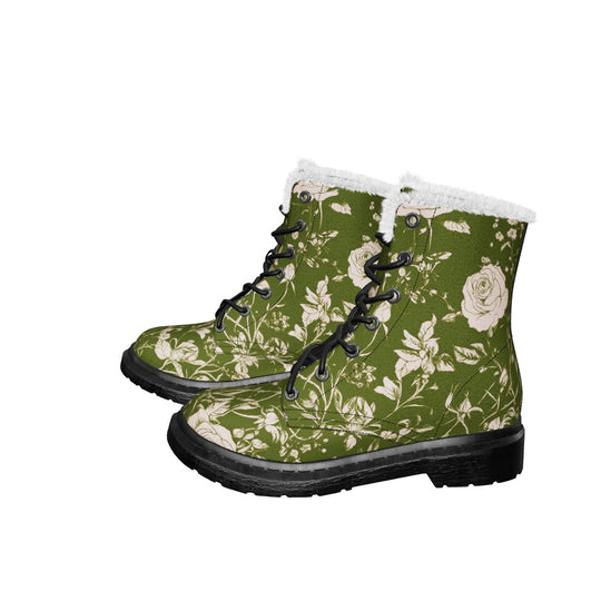 Fern Rose Romance Winter Boots