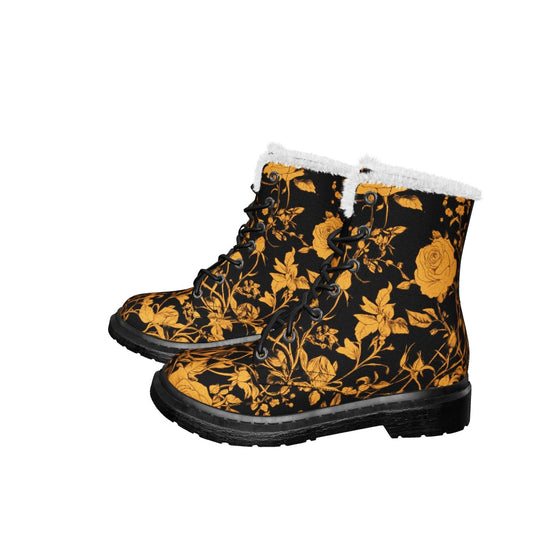 Golden Rose Romance Winter Boots