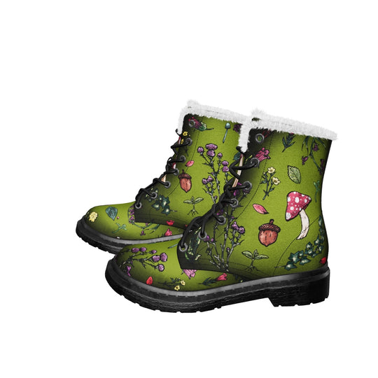 Green Herbology Winter Boots