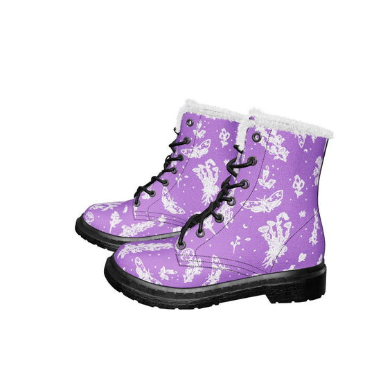 Lavender Nightshade Winter Boots
