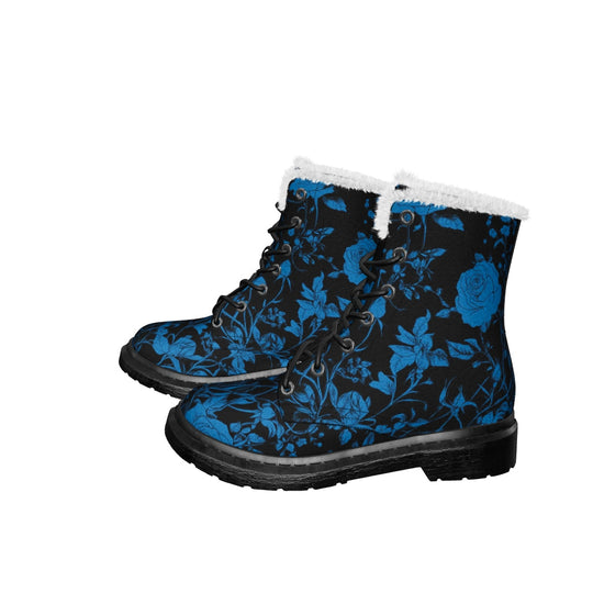 Midnight Rose Romance Winter Boots