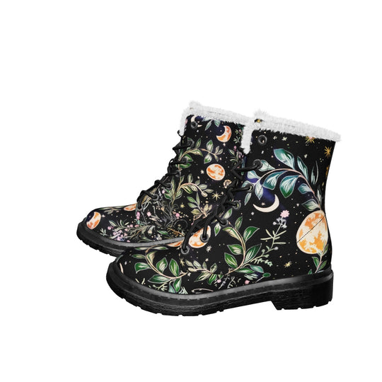 Night Blossom Winter Boots