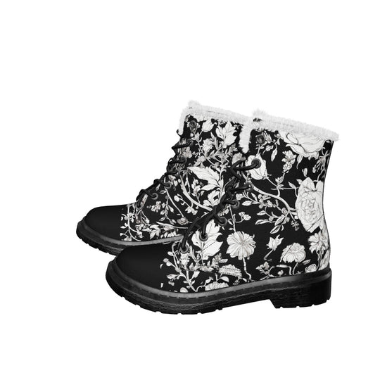 Noir Bouquet Winter Boots