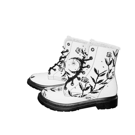 Pale Black Widow Winter Boots
