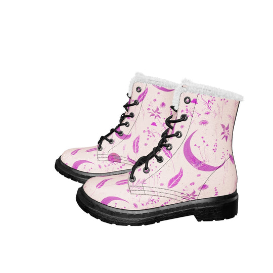 Pink Moonlit Botanica Winter Boots
