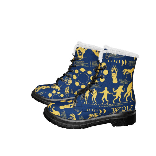 Royal Wolf Study Winter Boots