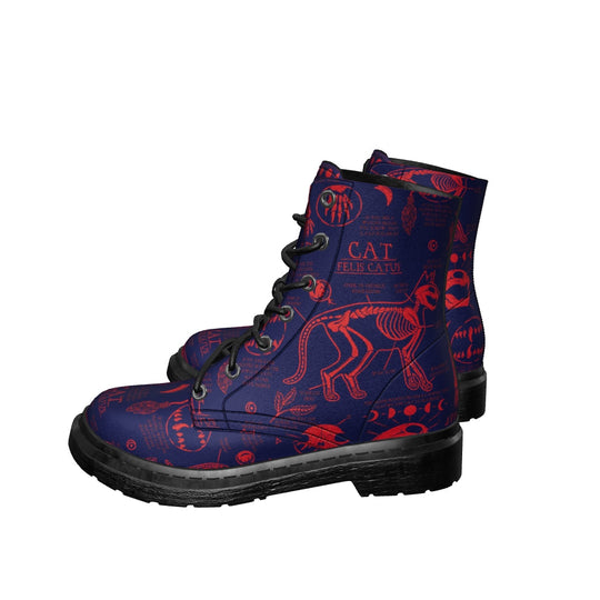 Scarlet Cat Study Boots