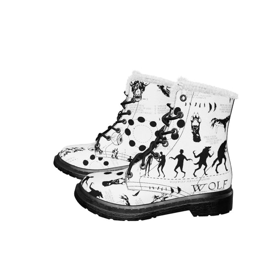 White Wolf Study Winter Boots