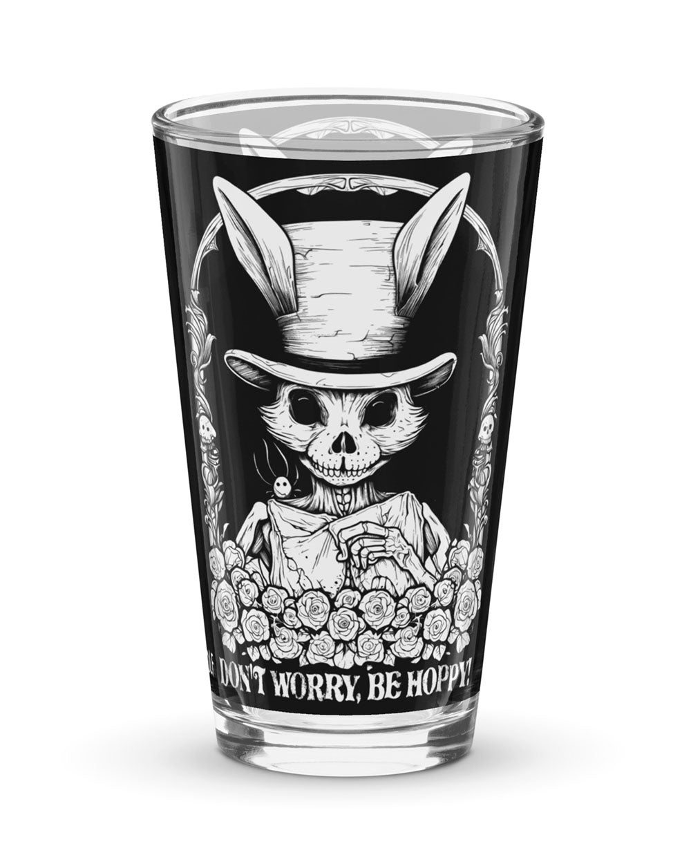 Lost in the Afterlife Pint Glass - Gothic Witchy Kitchenware