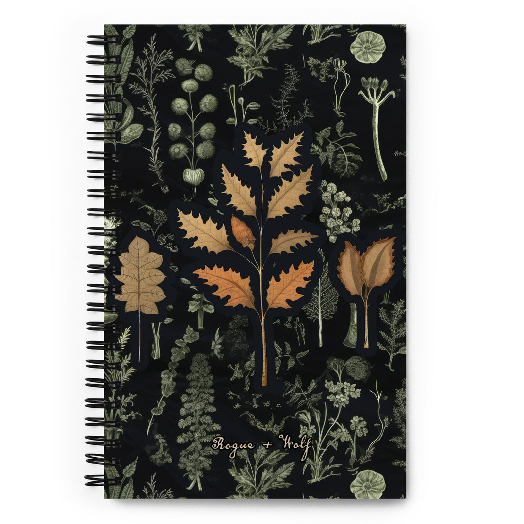 Autumn Memoir Spiral Notebook