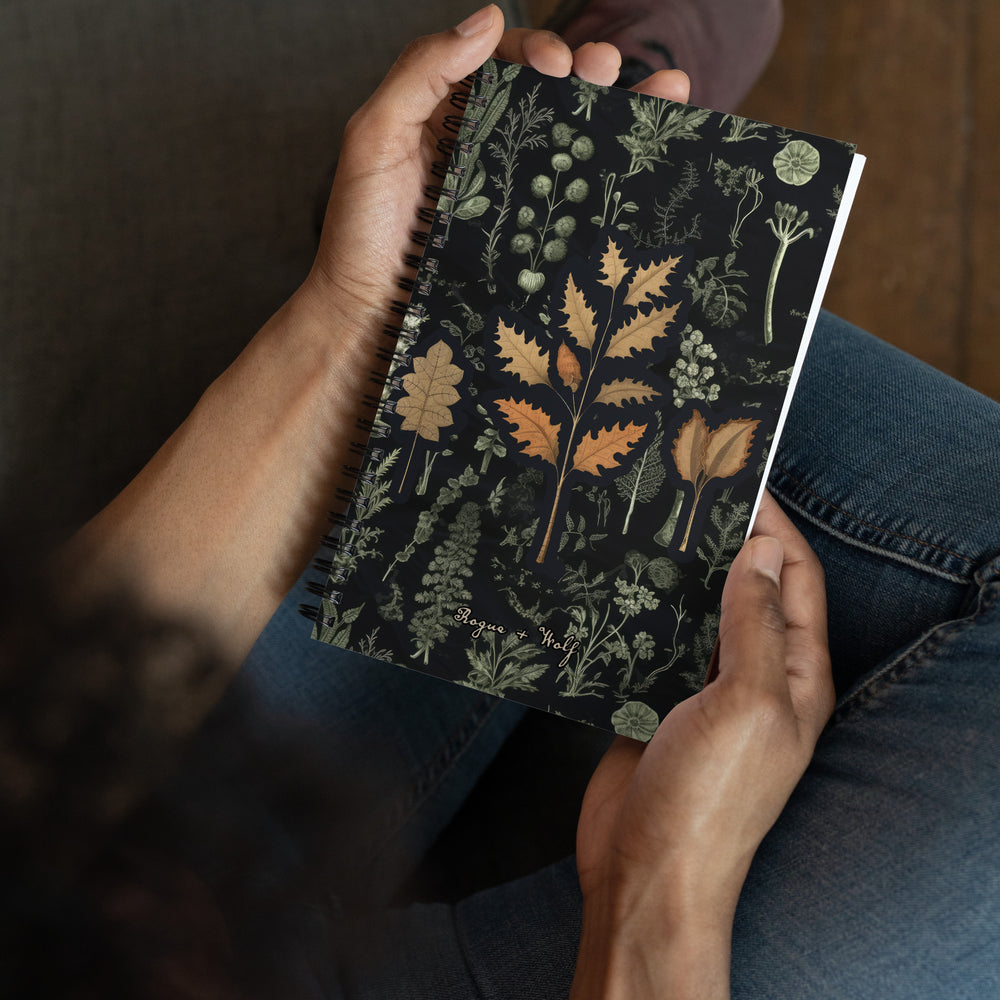 Autumn Memoir Spiral Notebook
