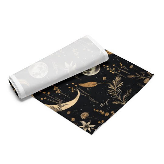 Moonlit Botanica Table Runner