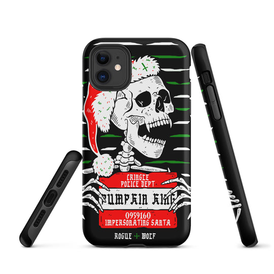 Pumpkin King Tough Phone Case for iPhone - Xmas Goth Anti-scratch Cover Witchy Christmas Gothic Gifts