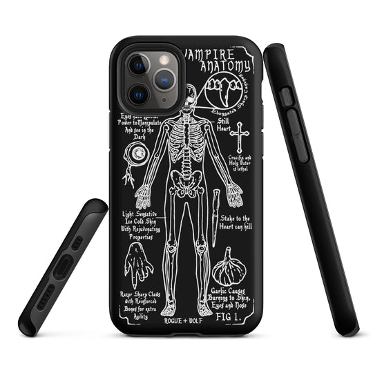 Vampire Anatomy Tough Phone Case for iPhone
