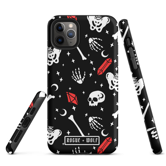 Skulls & Crystals Tough Phone Case for iPhone