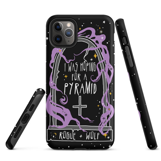 Expectation Vs Reality Shockproof iPhone Case - Witchy Goth Anti-scratch Phone Accessory Cover