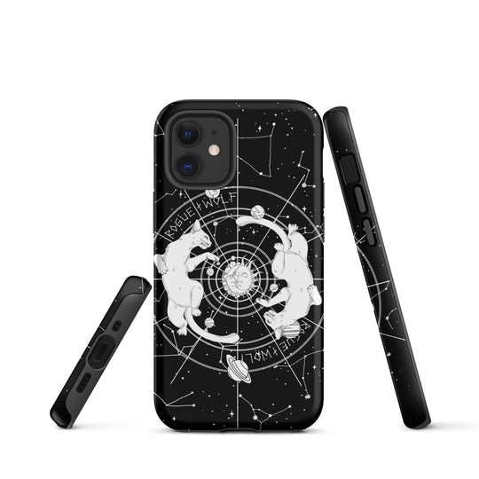 Purr Nebula Tough Phone Case for iPhone