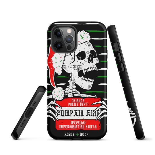 Pumpkin King Tough Phone Case for iPhone - Xmas Goth Anti-scratch Cover Witchy Christmas Gothic Gifts