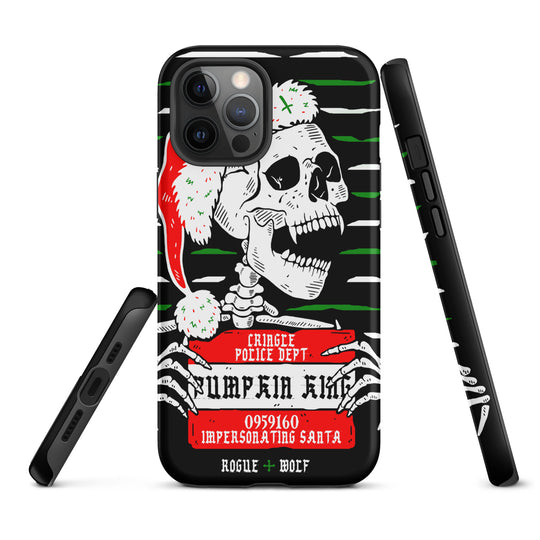 Pumpkin King Tough Phone Case for iPhone - Xmas Goth Anti-scratch Cover Witchy Christmas Gothic Gifts