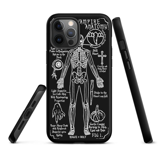 Vampire Anatomy Tough Phone Case for iPhone