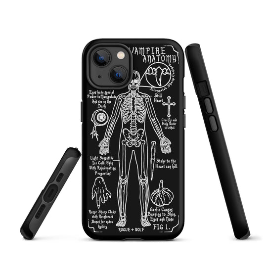 Vampire Anatomy Tough Phone Case for iPhone
