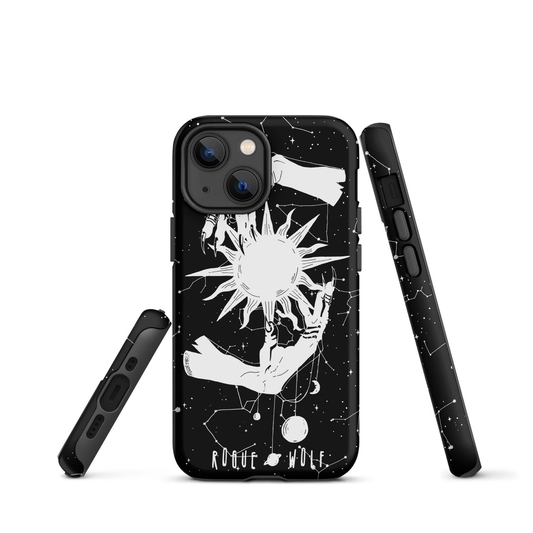 Starlight Tough Phone Case for iPhone - Magical Witchy Goth Cell Phone Cover Anti-Scratch Cool Gothic Gift