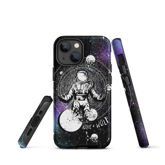 Cosmic Explorer Tough Phone Case for iPhone - Anti-scratch Shockproof Witchy Phone Cover Goth Gifts