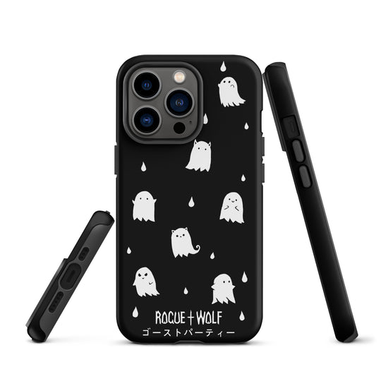 Ghost Party Tough Phone Case for iPhone - Shockproof Anti-scratch Goth Witchy Phone Case Cover Accessory