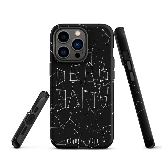 Dead or Alive Tough iPhone Case - Shockproof Anti-scratch Witchy Goth Phone Accessory Cool Fun Gift