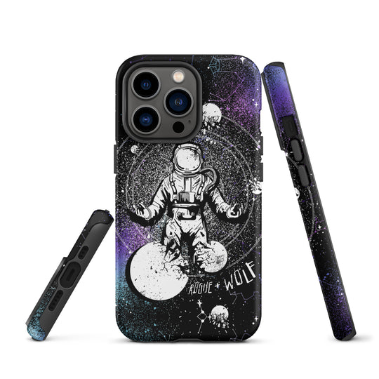 Cosmic Explorer Tough Phone Case for iPhone