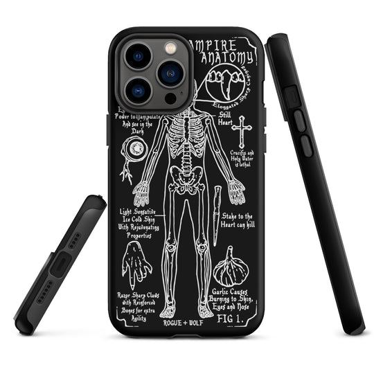 Vampire Anatomy Tough Phone Case for iPhone