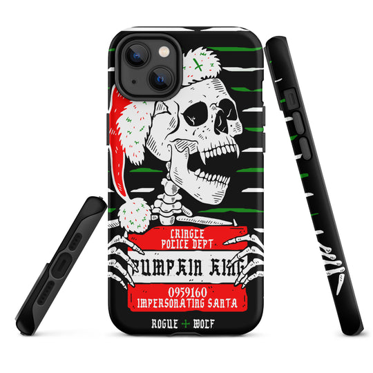 Pumpkin King Tough Phone Case for iPhone - Xmas Goth Anti-scratch Cover Witchy Christmas Gothic Gifts