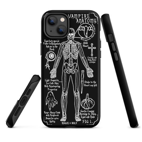 Vampire Anatomy Tough Phone Case for iPhone