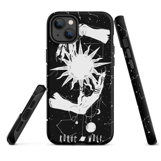 Starlight Tough Phone Case for iPhone - Magical Witchy Goth Cell Phone Cover Anti-Scratch Cool Gothic Gift