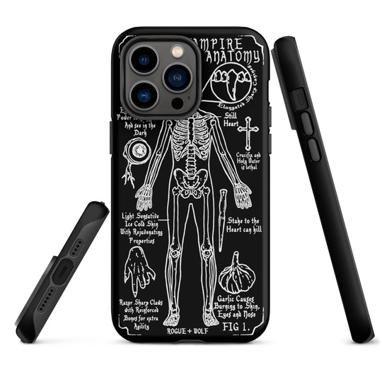 Vampire Anatomy Tough Phone Case for iPhone
