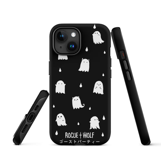 Ghost Party Tough Phone Case for iPhone - Shockproof Anti-scratch Goth Witchy Phone Case Cover Accessory