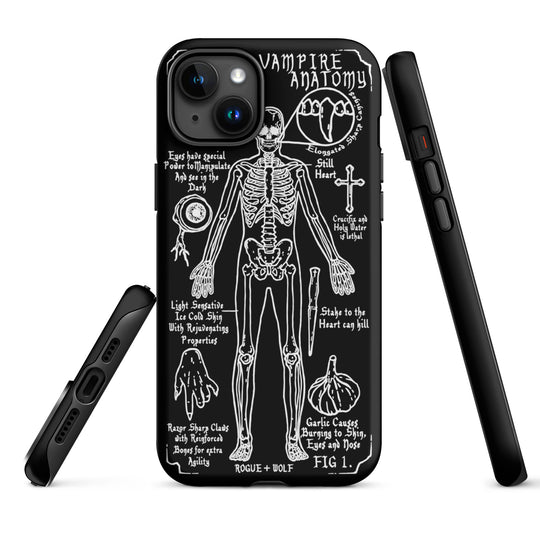 Vampire Anatomy Tough Phone Case for iPhone