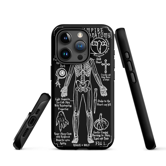 Vampire Anatomy Tough Phone Case for iPhone
