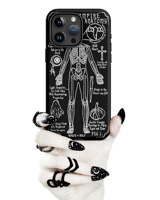 Vampire Anatomy Tough Phone Case for iPhone
