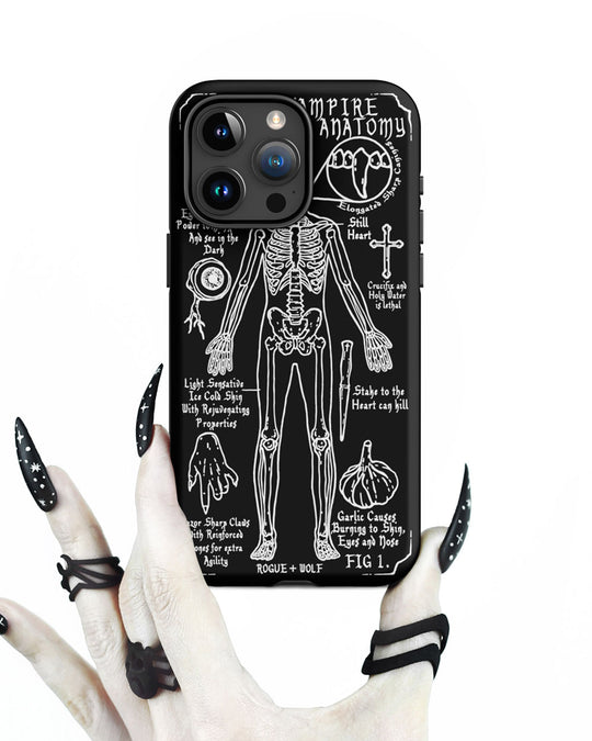 Vampire Anatomy Tough Phone Case for iPhone