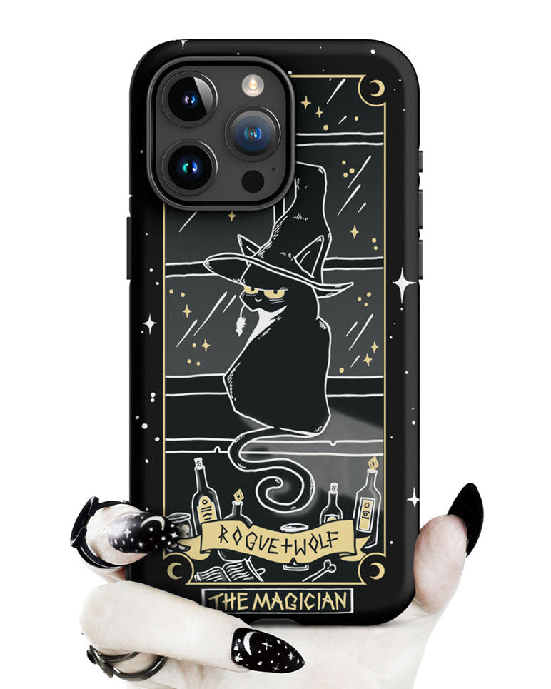 Magician Tarot Tough Phone Case for iPhone – Rogue + Wolf Plastic Occult Phone Case Magician Tarot Tough Phone Case for iPhone – Rogue + Wolf Plastic Occult Phone Case