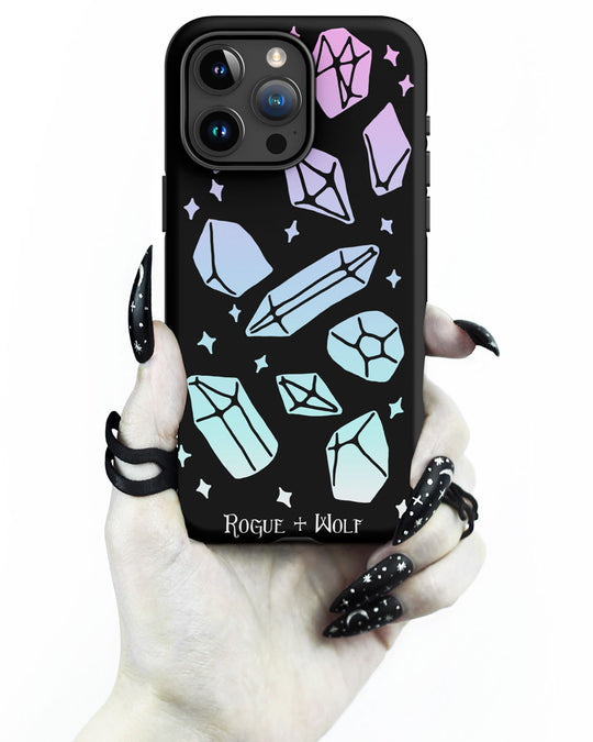 Divination Crystals Tough Phone Case for iPhone