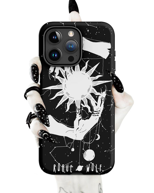 Starlight Tough Phone Case for iPhone - Magical Witchy Goth Cell Phone Cover Anti-Scratch Cool Gothic Gift