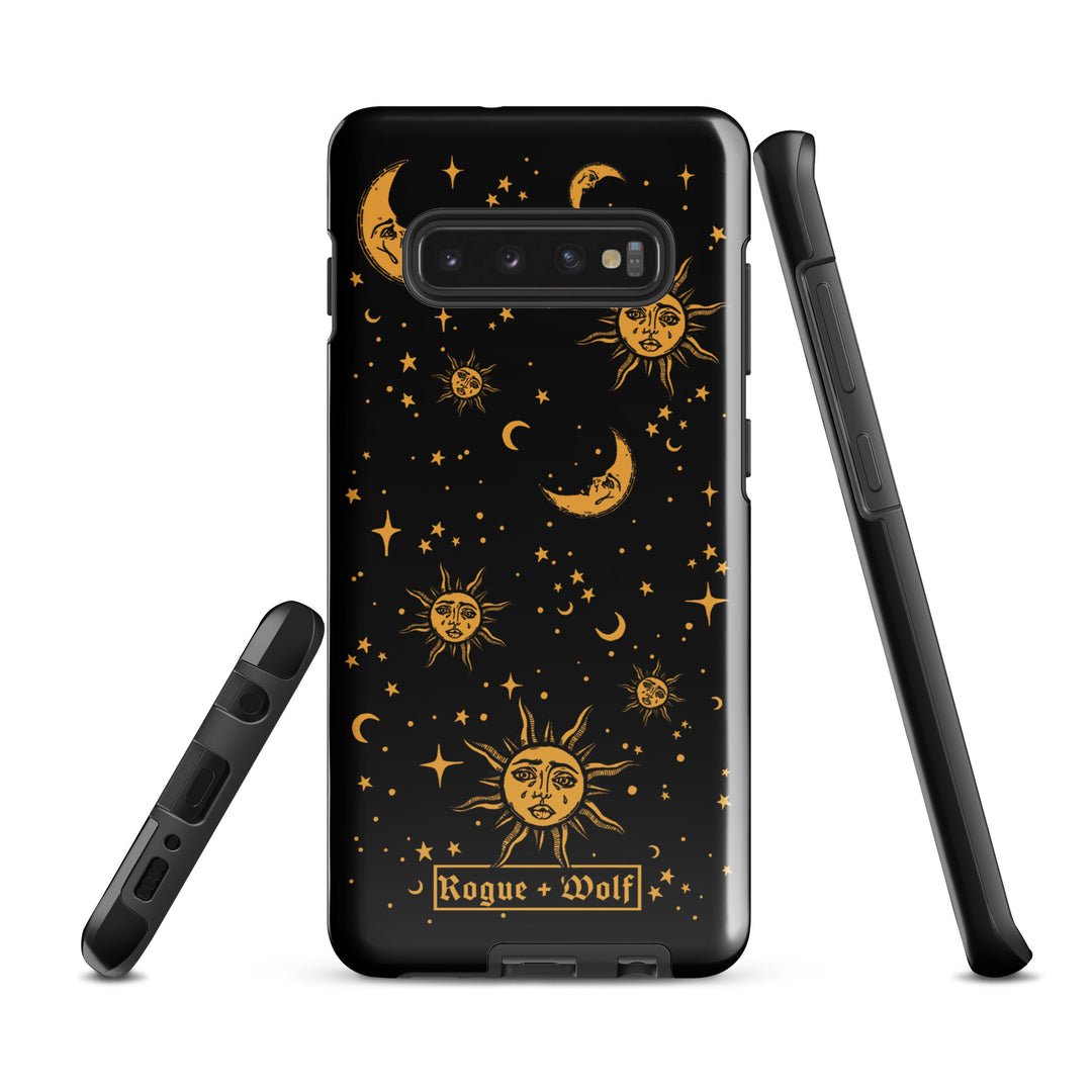 Celestial Tough Phone Case for Samsung - Witchy Goth Anti-Scratch Shockproof Phone Accessories Cool gifts