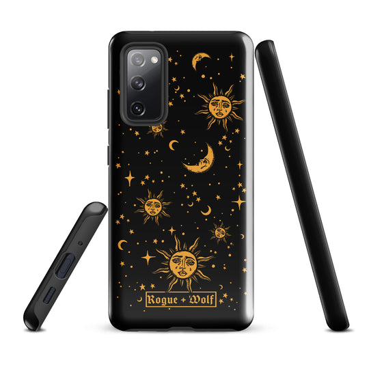 Celestial Tough Phone Case for Samsung - Witchy Goth Anti-Scratch Shockproof Phone Accessories Cool gifts