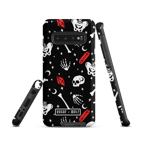 Skulls & Crystals Tough Phone Case for Samsung