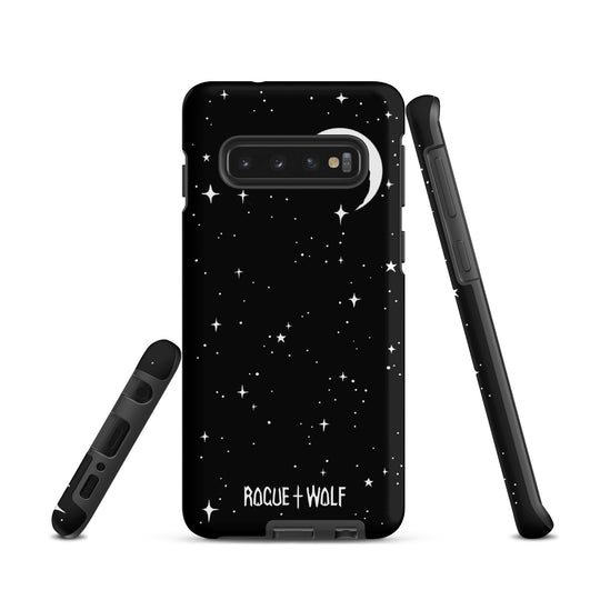 Stardust Tough Phone Case for Samsung - Witchy Shockproof Goth Cover Anti-Scratch Accessory