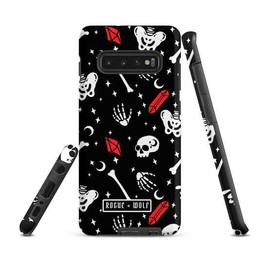 Skulls & Crystals Tough Phone Case for Samsung