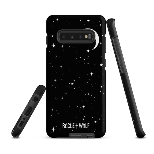 Stardust Tough Phone Case for Samsung - Witchy Shockproof Goth Cover Anti-Scratch Accessory