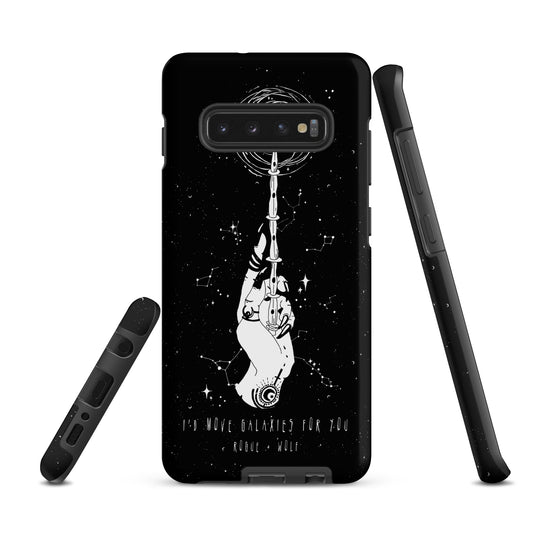 Cosmic Devotion Tough Phone Case for Samsung - Shockproof Witchy Phone Cover Anti-scratch Goth Cell Phone Case Cool Gothic gifts